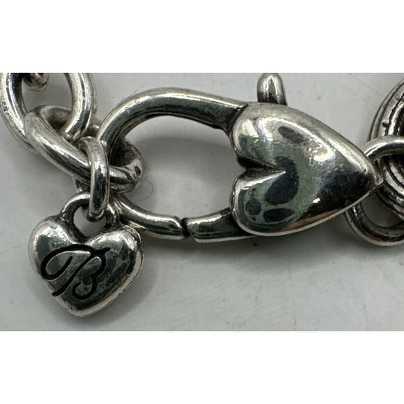 3 piece Brighton Pebble Dot Medali Reversible Collar Necklace Bracelet Earrings - Picture 5 of 11